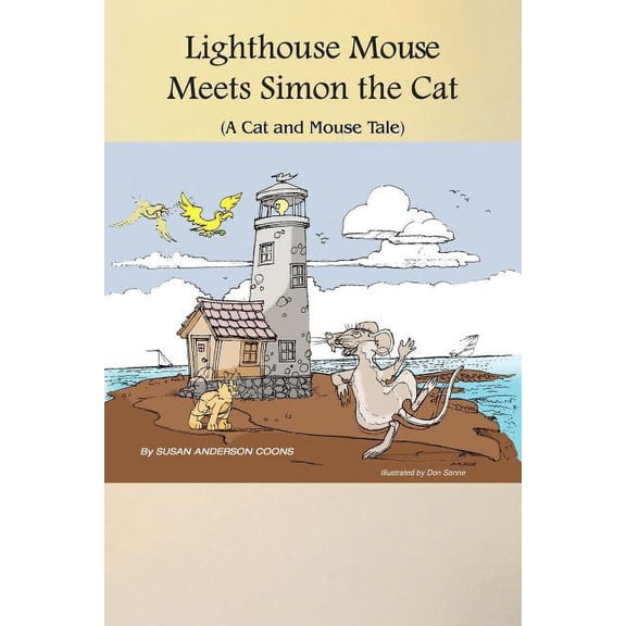 Lighthouse Mouse Meets Simon the Cat, (Paperback)