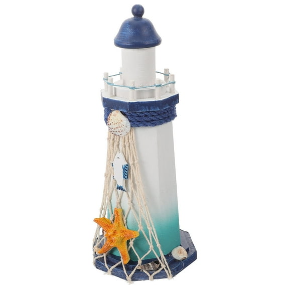 Lighthouse Ornaments Miniature Figurines Dining Room Table Decor for