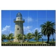 thumbnail image 1 of Lighthouse Photo Ceramic Tile Mural Kitchen Backsplash Bathroom Shower, 405439-X, 1 of 3