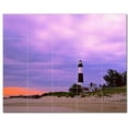 thumbnail image 1 of Lighthouse Picture Ceramic Tile Mural Kitchen Backsplash Bathroom Shower, 405480, 1 of 3