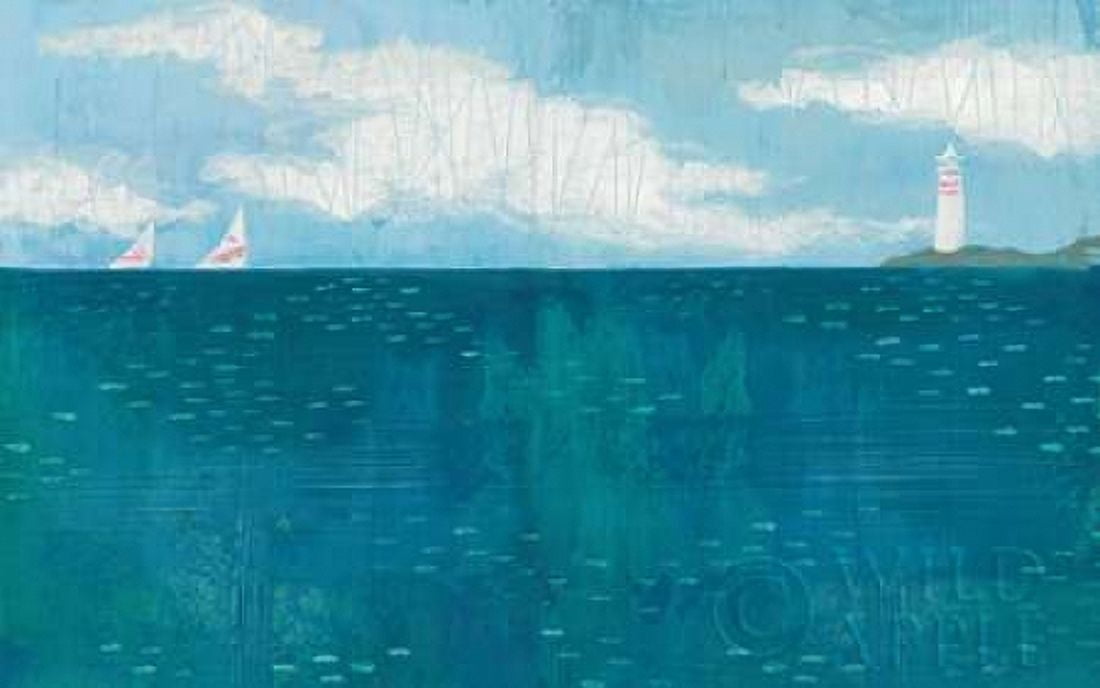 Lighthouse Sail Canvas Art - Melissa Averinos (24 x 36)