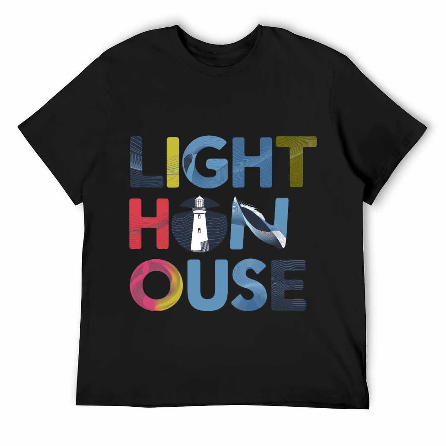 Lighthouse Senior 2025 Graduation Vintage School Spirit TShirt