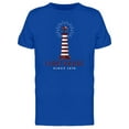 thumbnail image 1 of Lighthouse Since 1876 T-Shirt Men -Image by Shutterstock, Male 4X-Large, 1 of 2