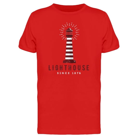 Lighthouse Since 1876 Tee Men's -Image by Shutterstock