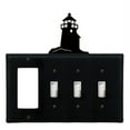 thumbnail image 1 of Lighthouse Single GFI CUSTOM Product Triple Switch Cover, 1 of 2