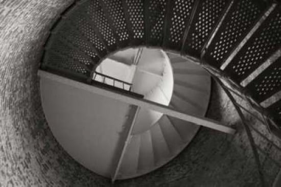 Lighthouse Stairs I Canvas Art - Vitaly Geyman (24 x 36)