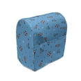 thumbnail image 1 of Lighthouse Stand Mixer Cover, Polka Dotted Background Life Anchored Abstract Marine Vintage Nautical, Kitchen Appliance Organizer Bag Cover with Pockets, 5 Quarts, White Blue and Red, by Ambesonne, 1 of 4