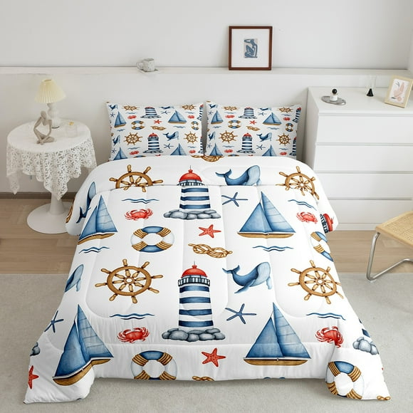 Lighthouse Comforter Set