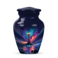 thumbnail image 1 of Lighthouse Urn For Mom And Dad, Cremation Urn For Human Ashes Keepsake Dad, Purple Mini Urns For Ashes Small, Blue Tiny Urns For Small 3 Inch Keepsake, 1 of 7