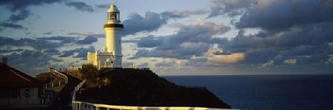 Lighthouse at the coast Broyn Bay Light House New South Wales Australia Canvas Art - Panoramic Images (18 x 6)