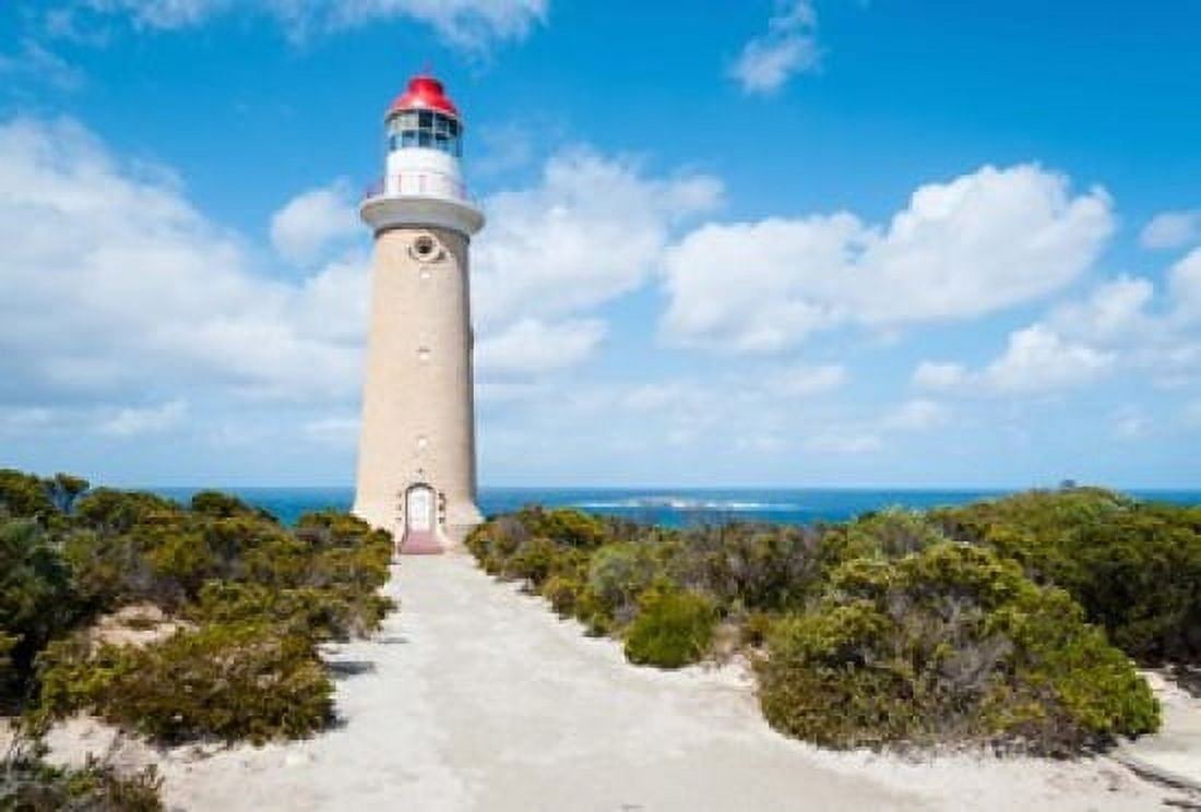 Lighthouse at coast Cape du Couedic Lighthouse Flinders Chase National Park Kangaroo Island South Australia Australia Canvas Art - Panoramic Images (36 x 25)