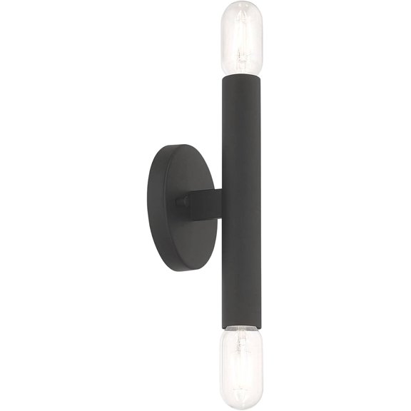 Lighting 2 Lt Black ADA Wall Sconce