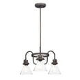 thumbnail image 1 of Lighting 26116CDOI Seafarer Down Light Chandelier, Oil Rubbed Bronze, 1 of 2