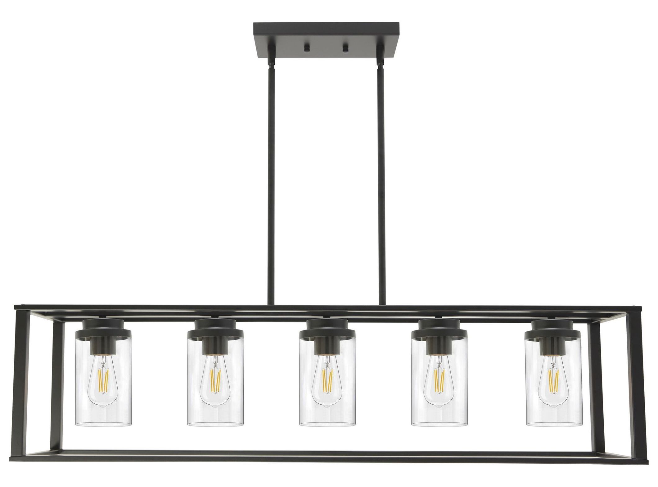 Lighting 5-Light Dining Room Light Modern Pendant Lighting for Kitchen ...