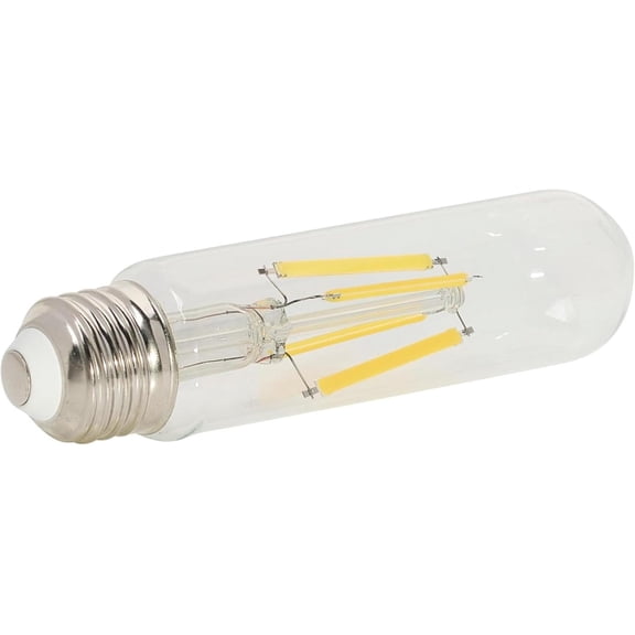 Lighting 5342000 8 Watt (100 Watt Equivalent) T10 Dimmable Clear Filament LED Light Bulb, Medium Base