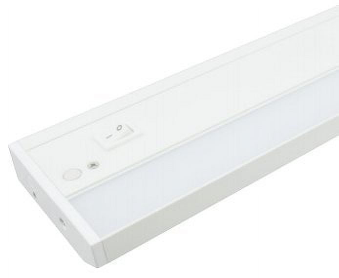 24-Inch White Aluminum LED Under Cabinet Light Fixture