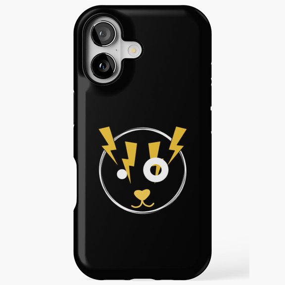 Lighting Boy Funny Cartoon Minimal Illustration Artwork iPhone 17 to 11 Pro Max Tough Case