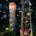 thumbnail image 1 of Lighting Ceiling Decorative Lights Creative Jellyfish Undersea Party Decorations Party Table Centerpiece Hanging Jellyfish Decorations Ocean Birthday Wedding5ML Lights DIY Material Kit Pink, 1 of 6