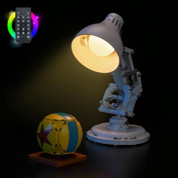 Lighting Compatible with Lego Ideas Pixar Luxo Jr. 21357(Not Come with Model) (RC Version Light)