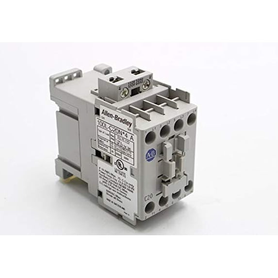 Lighting Contactor - IEC, electrically held. 120V, 50/60Hz Coil, (100L-C20ND4)