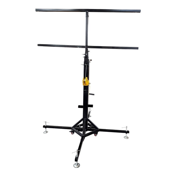 Lighting Crank Stand 5.9-19.69Ft Adjustable Height Light Truss System with 16 Light Positions