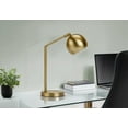 thumbnail image 1 of Lighting Fixtures Lighting, 19"h, Table Lamp, Gold Metal, Gold Shade, Contemporary,Table Lamps, 1 of 6