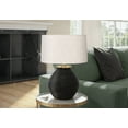 thumbnail image 1 of Lighting Fixtures Lighting, 25"h, Table Lamp, Black Concrete, Ivory / Cream Shade, Contemporary,Table Lamps, 1 of 7