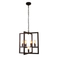 thumbnail image 1 of Lighting IRONCLAD Farmhouse 5 Light Oil Rubbed Bronze Ceiling Pendant 18" Wide, 1 of 6