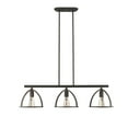 thumbnail image 1 of Lighting IRONCLAD Industrial 3 Light  Rubbed Bronze Island Pendant 35" Wide, 1 of 5