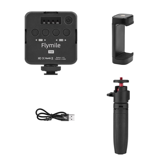 Lighting Kit Camera Fill Light for X4 Camera Photography Conferencing Party