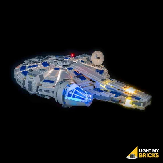 Lighting Kit for Kessel Run Millennium Falcon 75212 ( Set Not Included) by Light My Bricks