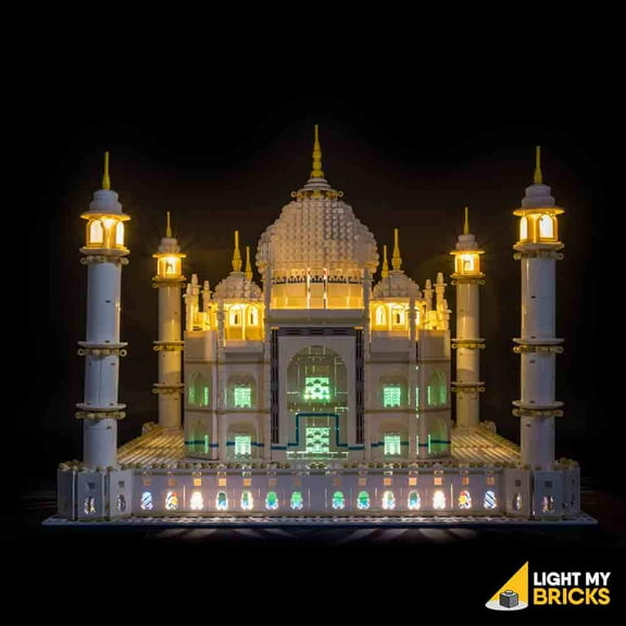 Lighting Kit for Taj Mahal 10256 (BUILDING SET NOT INCLUDED) by Light my Bricks