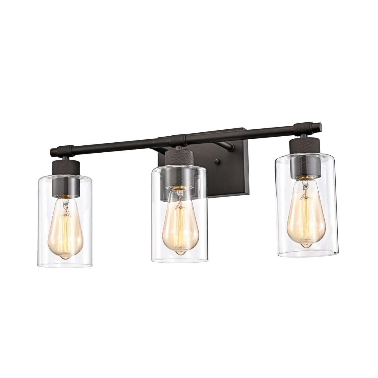 Lighting MERCY Contemporary 3 Light Rubbed Bronze Bath Vanity Fixture 22" Width