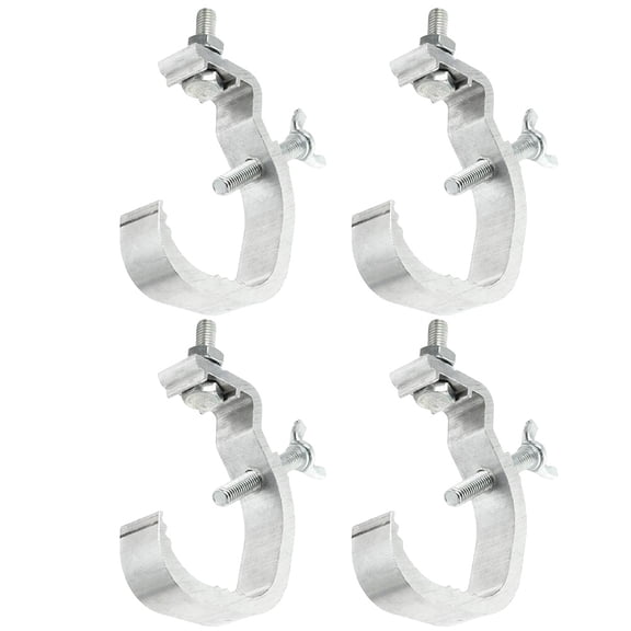 ifundom 4Pcs Aluminum Metal Truss Light Hooks Clamps for Stage Lighting Event Production Stability and Secure Setup
