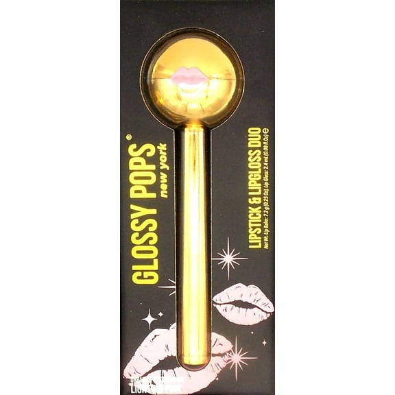 Lighting Pink Glossy Pops Lipstick & Lipgloss Duo
