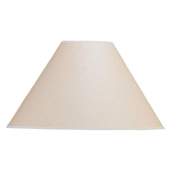 Lighting SH-8109-17-KF 11 in. Verti Basic Coolie Linen Hardback Shade,