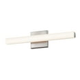 thumbnail image 1 of Lighting SQ-bar Satin Nickel 18-inch LED Vanity, 1 of 4