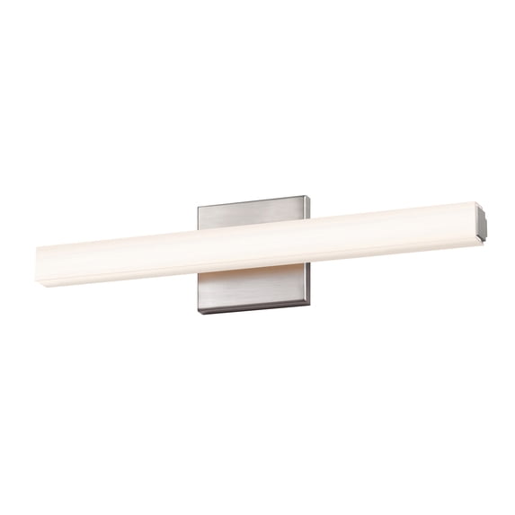 Lighting SQ-bar Satin Nickel 18-inch LED Vanity