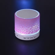 Lighting Wireless Mini Bluetooth Portable Speaker, Red
