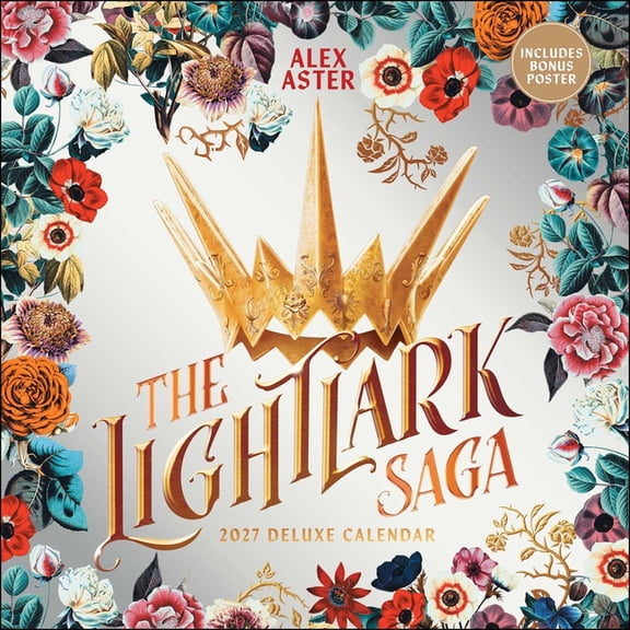 Lightlark Saga 2027 Deluxe Wall Calendar with Bonus Poster, (Paperback)