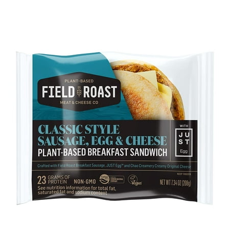 Lightlife Frozen Plant Based Breakfast Sandwich 7.34 oz