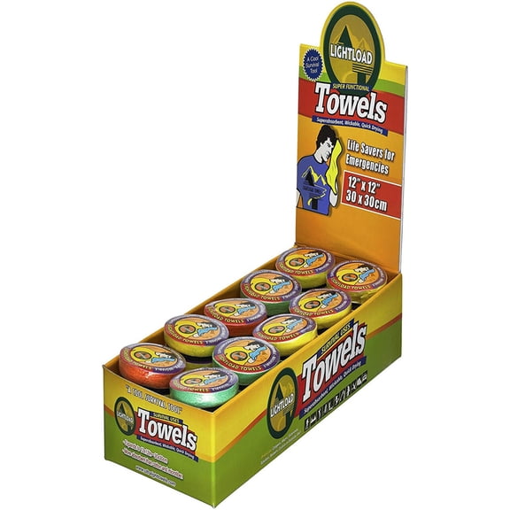Lightload Towels Box of 50 12x12 .2oz