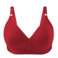 thumbnail image 1 of Lightly Padded Bras for Women Cotton Bras for Women Soft Cup Underwire T-shirt Bras Full Support Bras for Women Push up Sports Bras for Women Everyday Bra Push up Bra Plus Size, 1 of 9