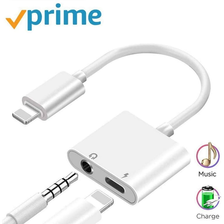 Lightning to mm Headphone Jack Adapter,iPhone Headphones