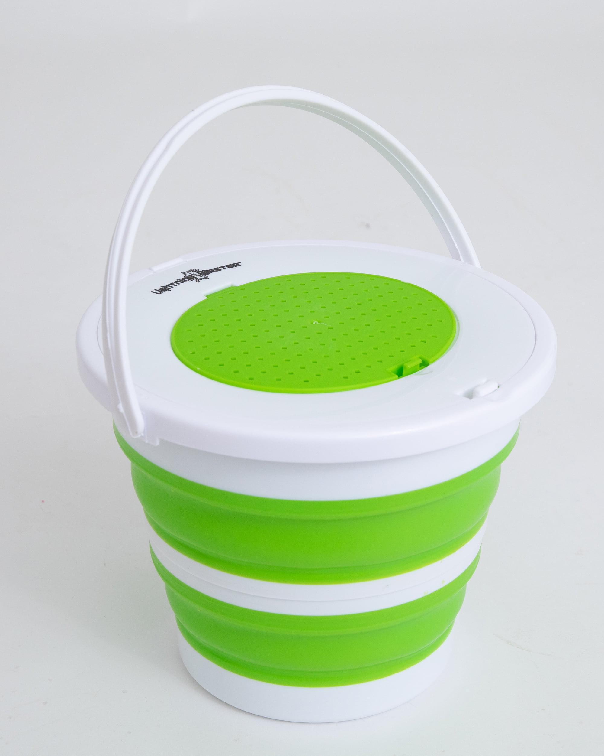 Lightning Blaster Water Bead Collapsible Green Bucket