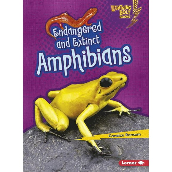 Lightning Bolt Books (R) -- Animals in Danger: Endangered and Extinct Amphibians (Paperback)