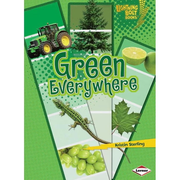Lightning Bolt Books (R) -- Colors Everywhere: Green Everywhere (Paperback)