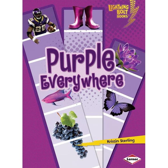 Lightning Bolt Books (R) -- Colors Everywhere: Purple Everywhere (Paperback)