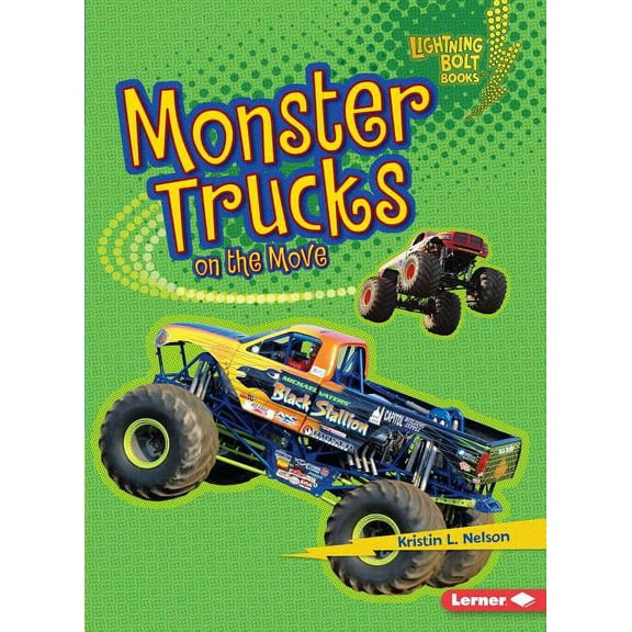 Lightning Bolt Books (R) -- Vroom-Vroom Monster Trucks on the Move, (Paperback)