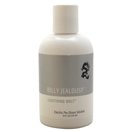Lightning Bolt Electric Pre-Shave Solution by Billy Jealousy for Men, 4 oz